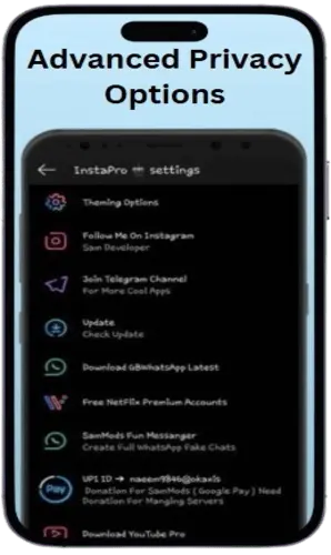 Advanced Privacy Options